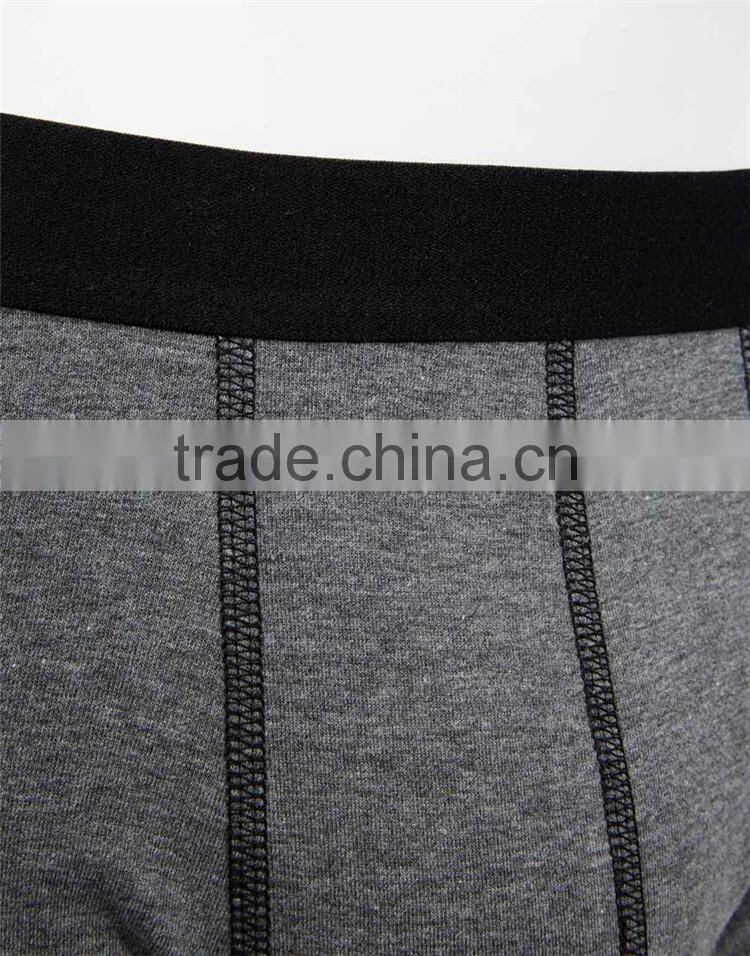 3 Pack Mens Cheap Boxer Briefs Trunks With Contrast Stitching