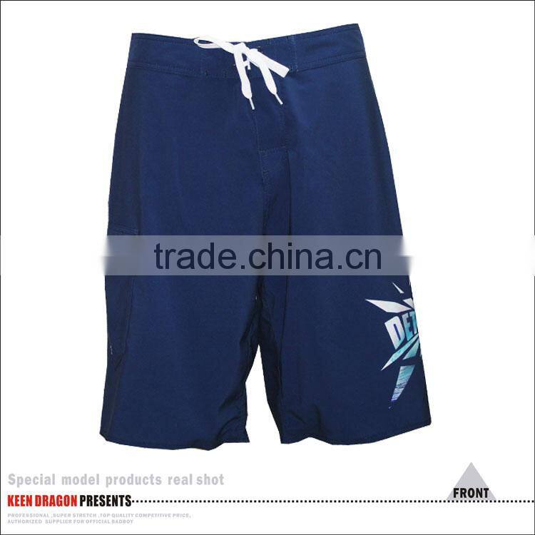 Men's custom photo print board shorts with sublimation surfing pictures