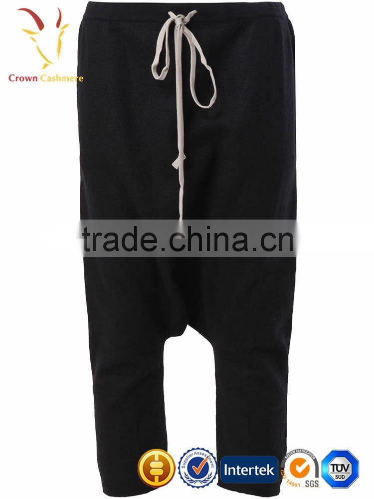 Custom Latest Design Brand 100% Cashmere Sweatpants for Men