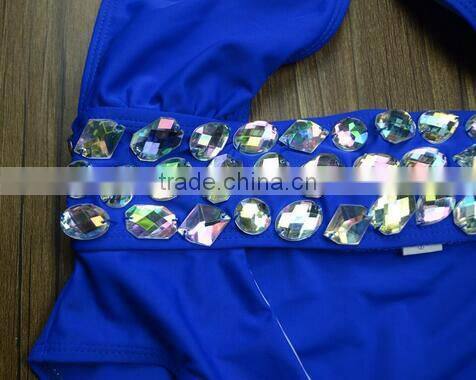 M860 Runwaylover2016 ladies sexy dazzling diamond bikini one piece swimwear