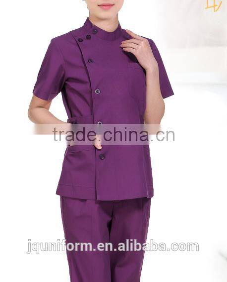 Customize 2016 Guangzhou China New Style Hospital Uniform, Medical Uniform, Nurse Uniform