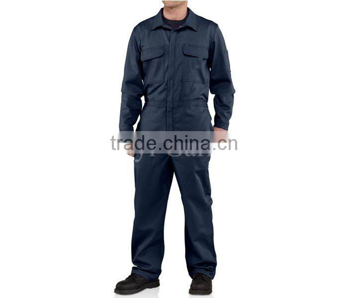 pure cotton flame resistant traditional twill coverall