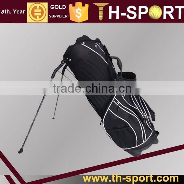 OEM design Black Polyester golf stand bag