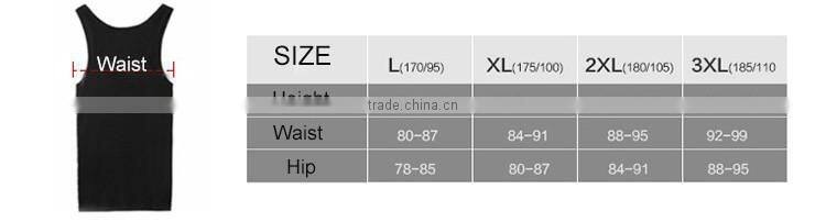 Breathable high quality OEM 100% cotton slim fit mens tank top For Wholesale