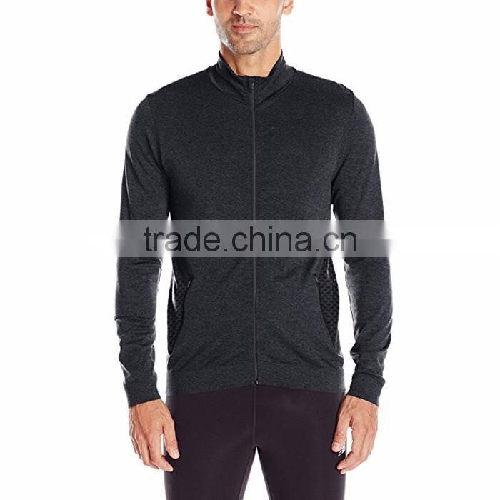 Factory direct excellent quality men running seamless jacket