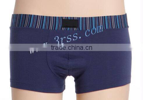 fashion men navy blue seamless funny underwear