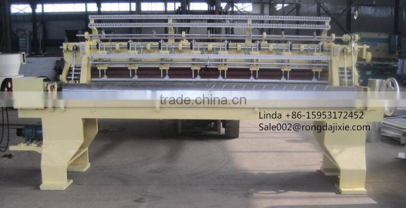 Mechanical multi needle quilting machine 118A for bed quilt