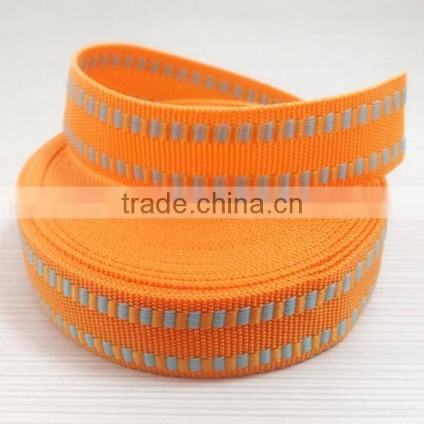 Striped PP Webbing Belt for garment & bag accessories