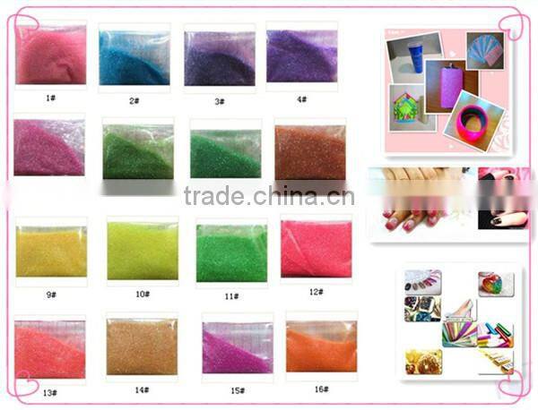 Yiwu Favorites Compare Popular shinning and sparking loose glitter wholesale glitter powder