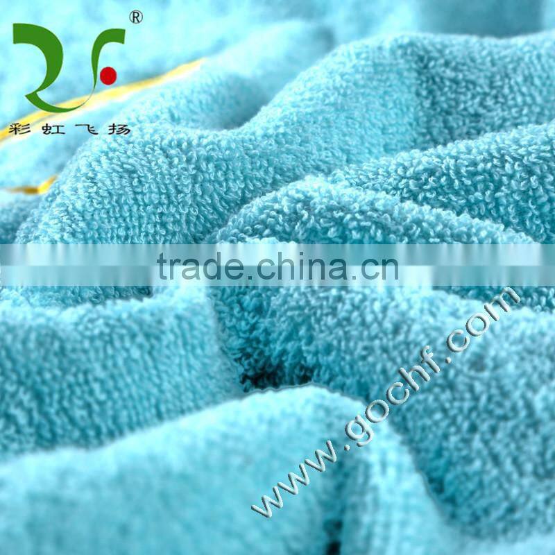 100 percent cotton hooded teenager poncho towels