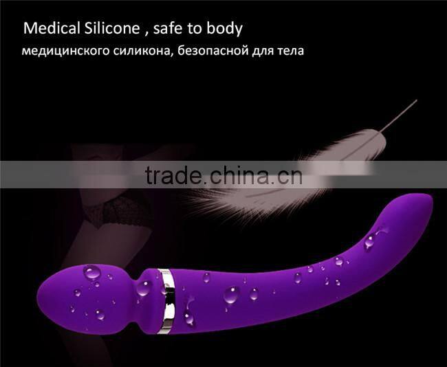 Smart Deep-Waterproof G Spot Dildo Vibrator With Dual Motor Magic Wand Massage Sex Product for Couples