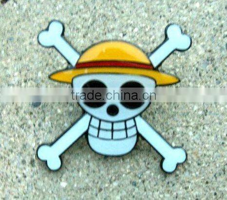 WINGED SKULL SAVAGE PREDATOR WINGS BADGE SPECIAL FORCES BERET INSIGNIA METAL PIN