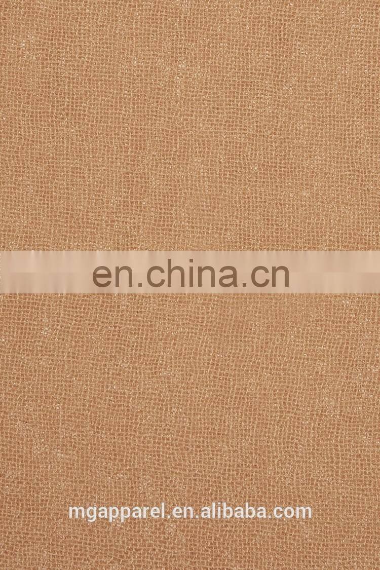 factory price custom cheap cashmere and silk blend fringe scarf