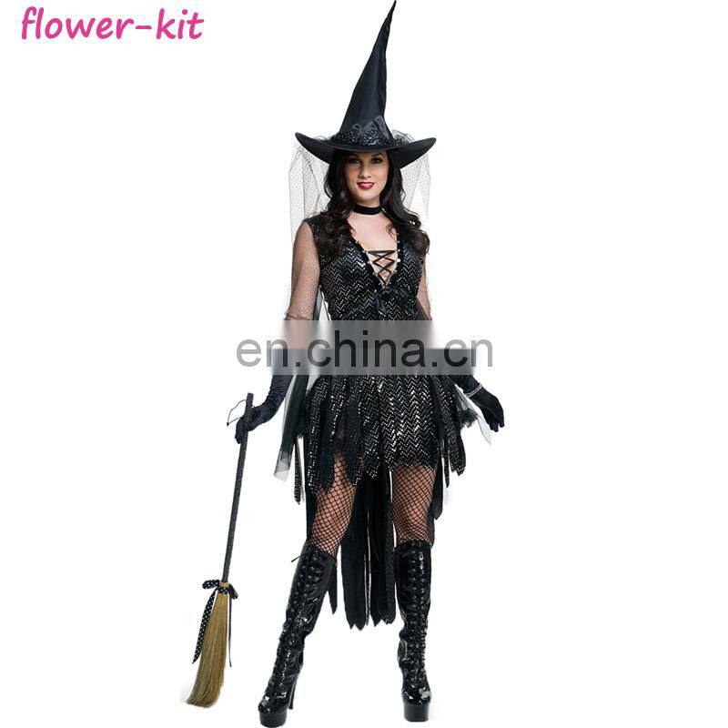 New Arrival Top Selling Witch Cosplay Costumes Adult Carnival Halloween Costumes