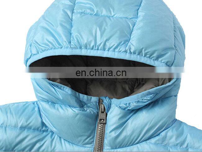 best selling duck feather down jacket for woman sportwear