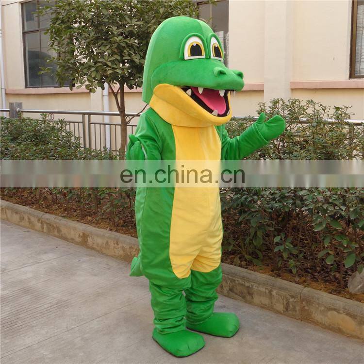 professinal mascot costume custom cheap animal costume crocodile mascot promotions