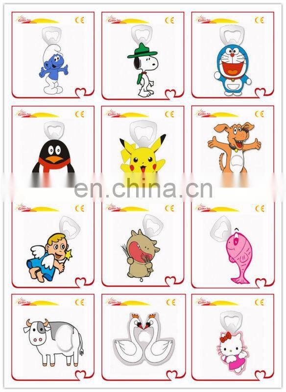 White Swan Bottle Opener Favor