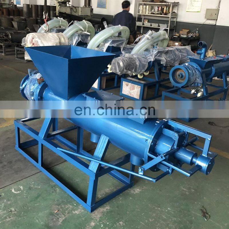 Cow dung dewatering machine/livestock manure solid liquid separator