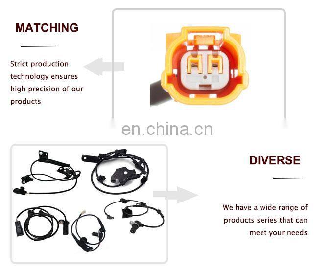 ABS WHEEL SPEED SENSOR FRONT LEFT DRIVER SIDE 57455SLNA01