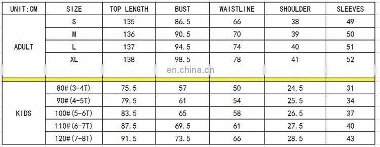 2019 New fashion floral print casual mother and daughter matching dress