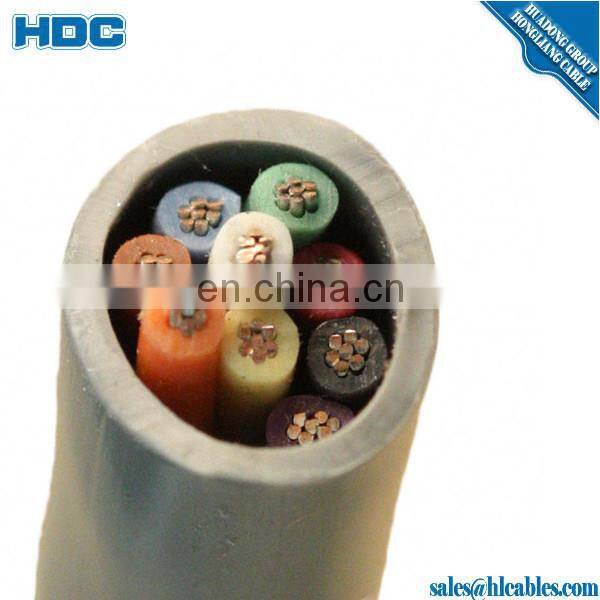 PVC Insulated screen flexible control cable with multicore cable