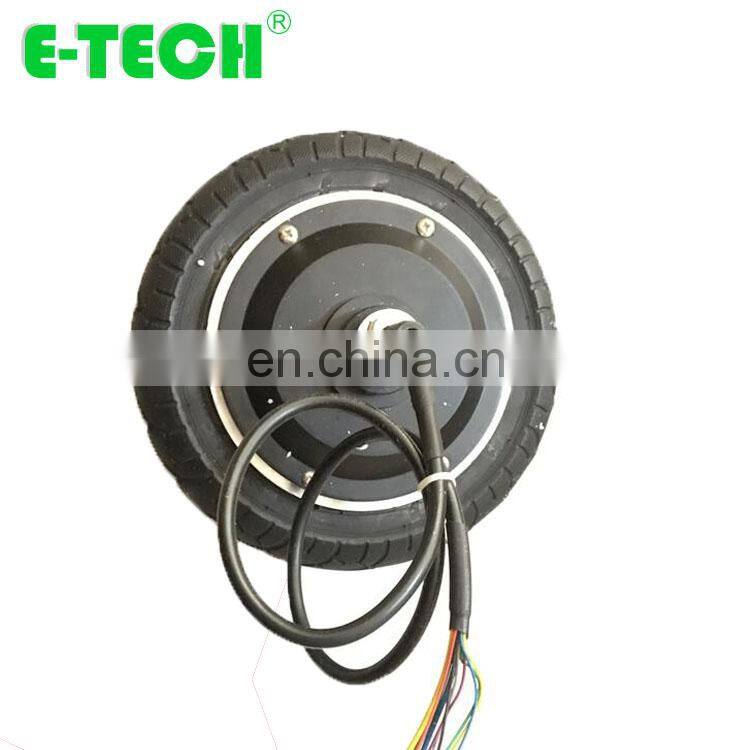 8 Inch bldc geared single shaft brushless dc hub motor with encoder robot motors