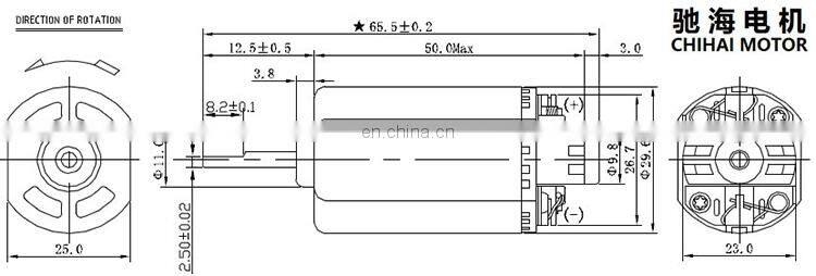ChiHai Motor Modified water gun,S460 M4AI motor,M4AI j8 SCAR v2 High Speed High Torque D shaft motor,11.1V37000rpm