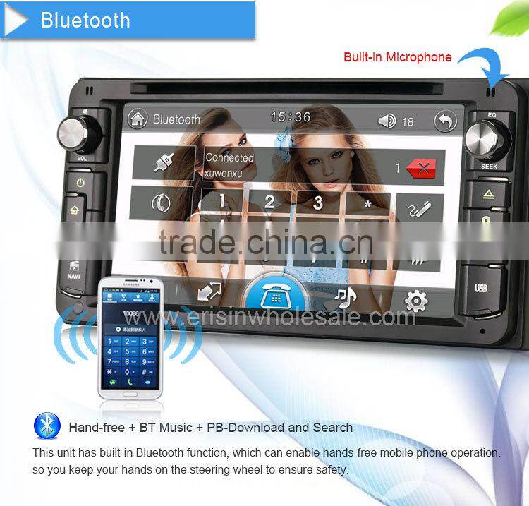 Erisin ES6903K 7" Car Audio Entertainment Car Stereo System Radio GPS Navigation for Toyota Corolla
