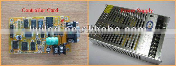 control card p10 sexy vedio full color stage led display/CE approved led control card with different color