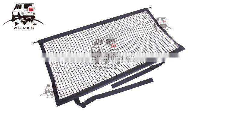 W463 dog net fit for G-class W463 all year nylon rope G-class rear isolation net