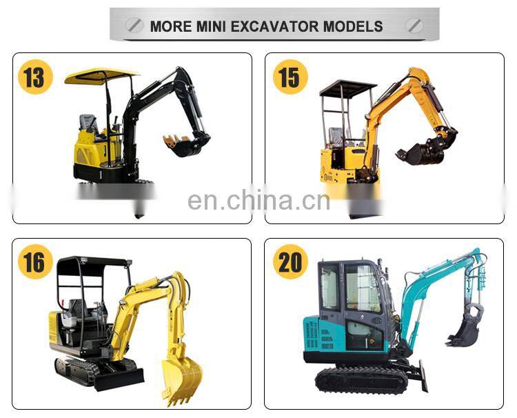 Cheap price!!! Small micro Excavation Machine with Hydraulic Hammer no tail excavator 0.8ton 1ton 2ton 3ton for sale