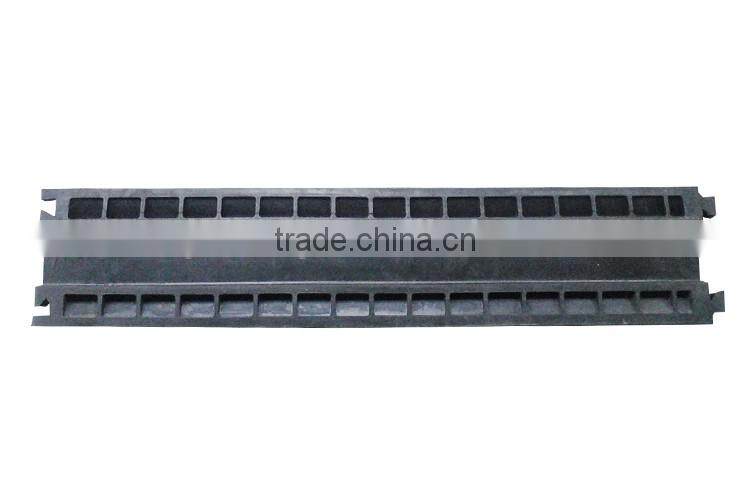 Lower Factoty Price 1035*135*20mm Soft Flexible 1 channels Rubber cable protector