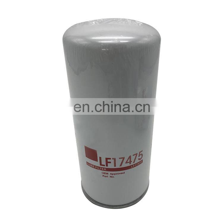 High Quality Diesel Truck Engine Parts Spin-On Oil Filter Cartridge LF17475