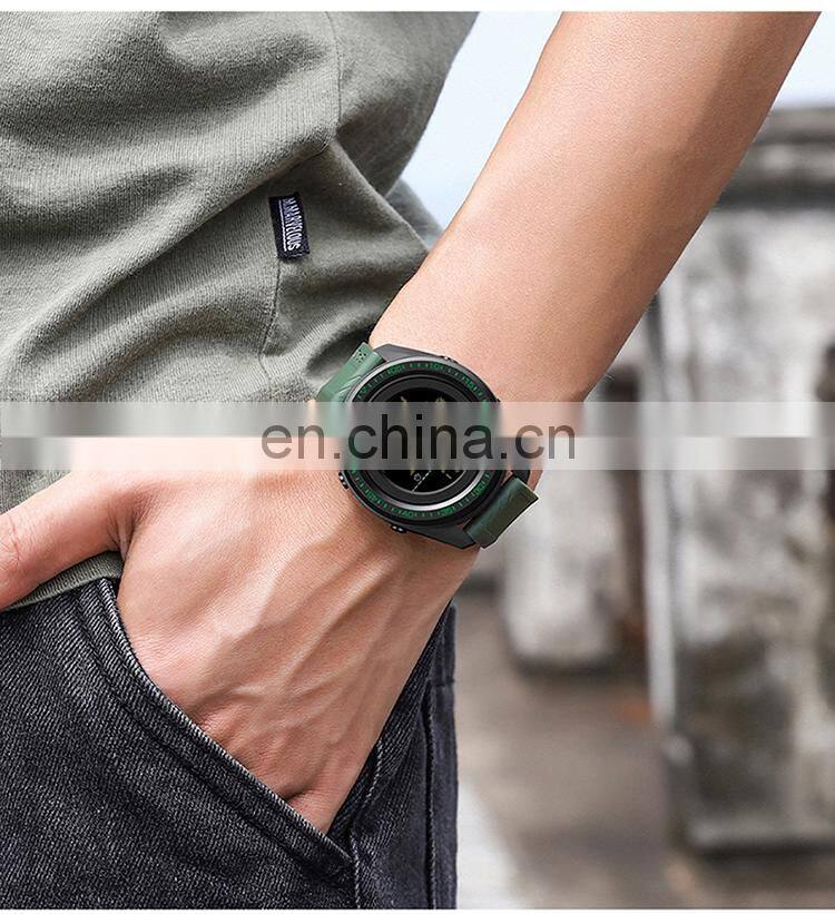 Sanda 6013 Big Screen Sport Dual Display Wrist Luxury Fitness Men Watch Other Quartz Digital Watches