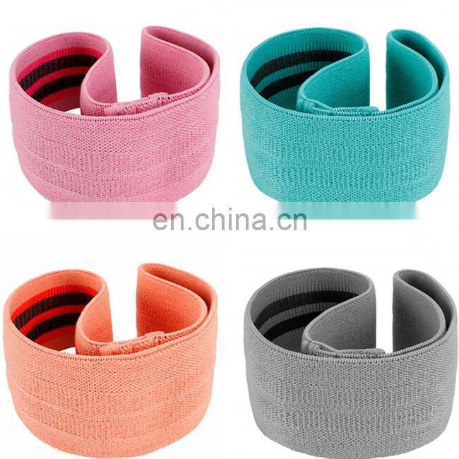 Thick Custom Printed Marble Resistance Band Elastic band Set