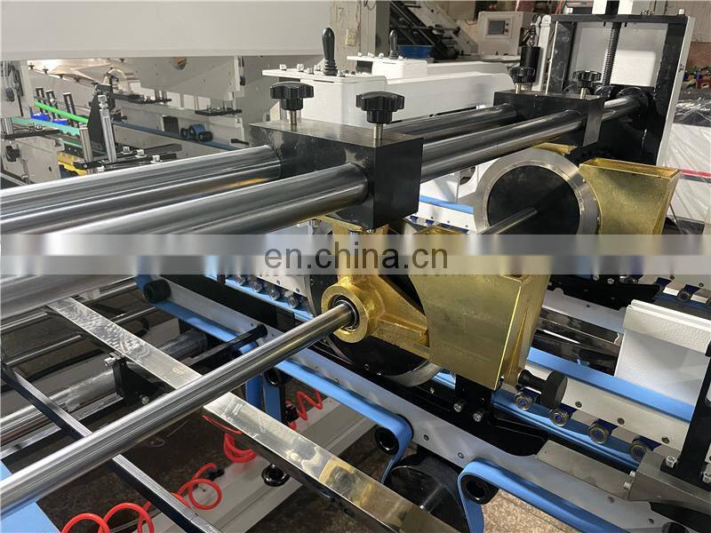 UFG1250E 2 4 corners Automatic Corrugated pizza food express paper box Folding and gluing machine