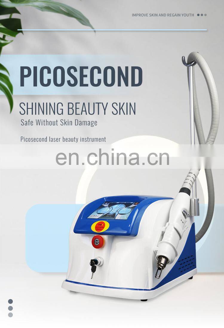 Portable PICO laser equipment for  tattoo removal pigmentation treatment on sale
