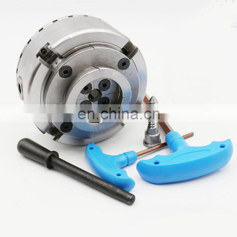 LIVTER 5 inch 4 jaw wood lathe chuck for woodworking turning machine