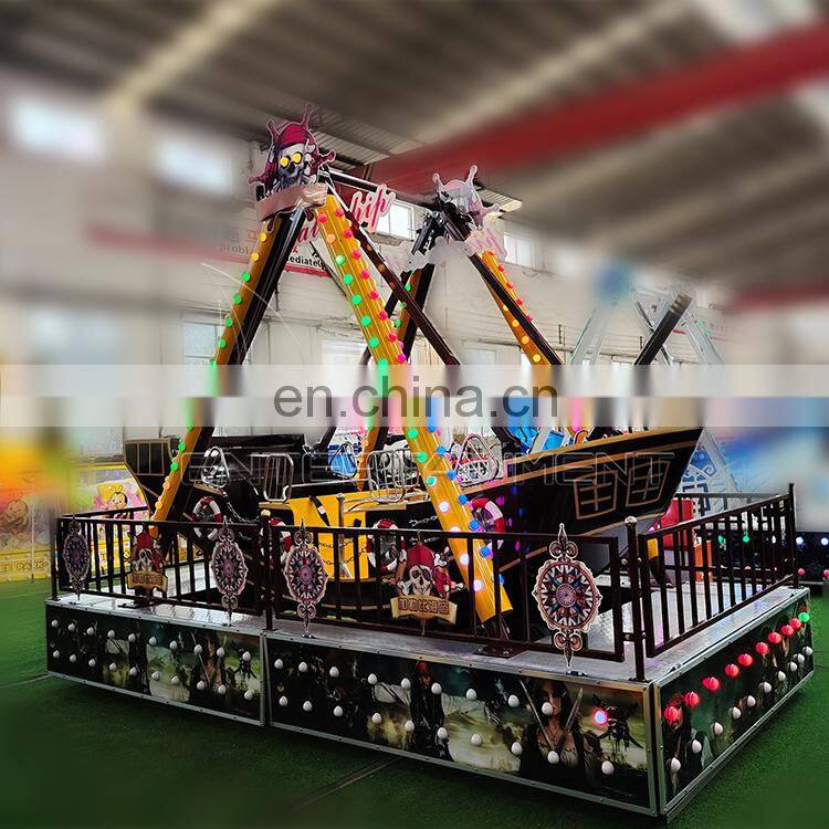 Fun fair rides entertainment indoor and outdoor theme park play equipment mini pirate ship rides for sale