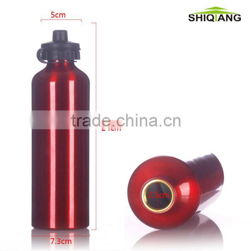 500ml Quality Product Aluminium Jar Drinking Sports Water Bottles With Carabiner