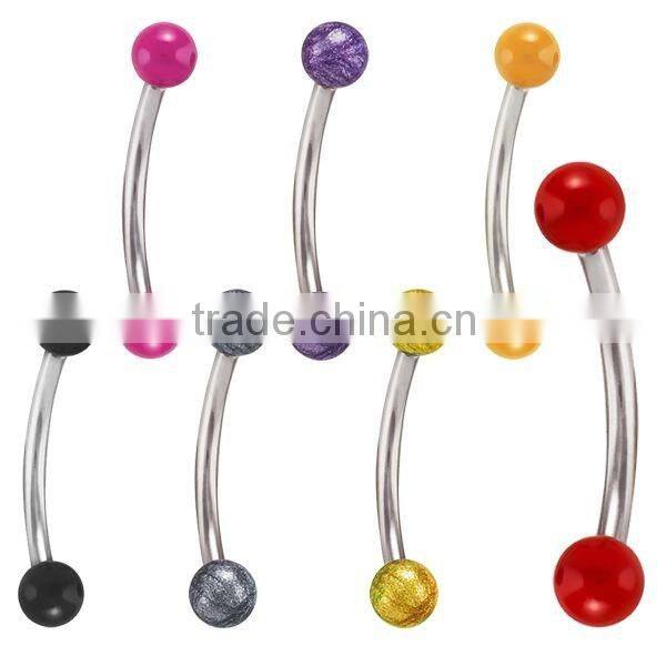 Classical 316L surgical steel eyebrow piercing ring Body Piercing Jewelry