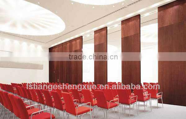 Multifunctional room soundproof folding wooden parttion wall