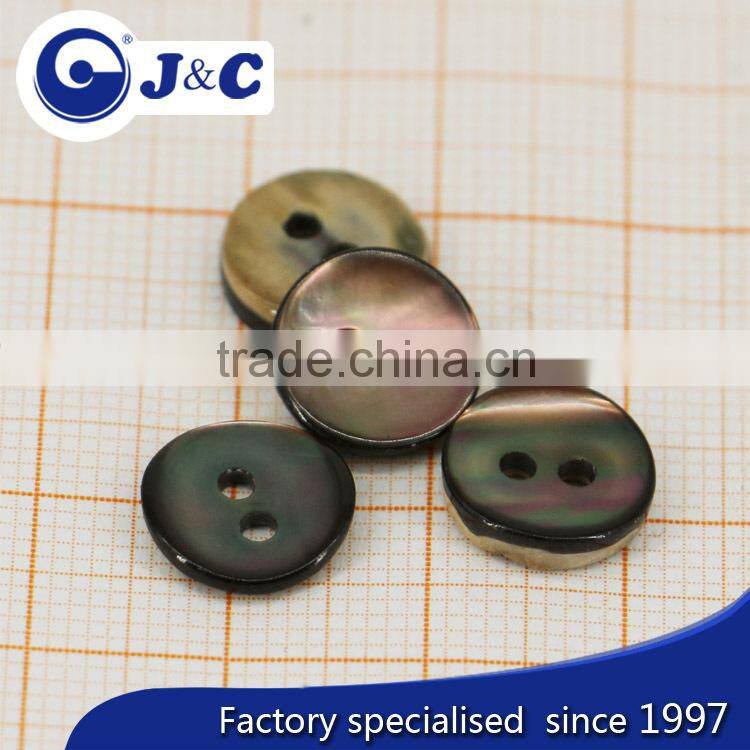 2015 OEM brown color cat eye shell button
