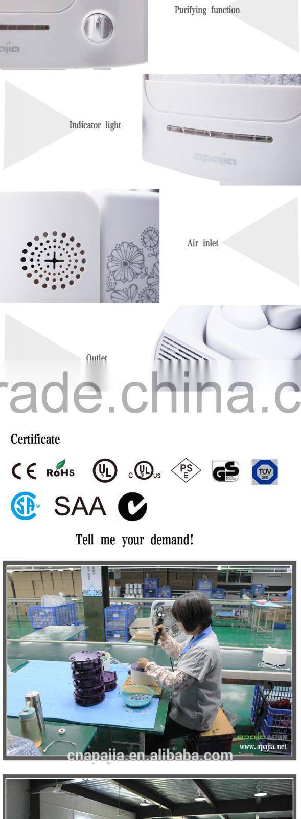 ultrasonic diffuser humidifier aromatherapy nebulizer