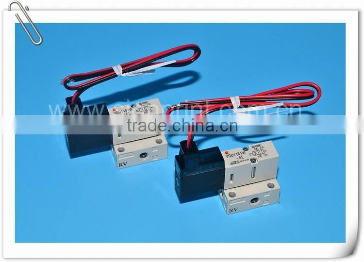 SMC 4-way solenoid valve for Flora inkjet printer LJ 320P/PP 2512UV/PP 1816UV,wicolor solenoid valve