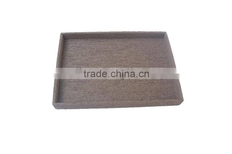 Chinese factory customized MDF jewellery stand/ custom wooden necklace display tray G-01