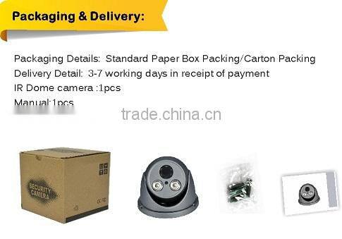 2.0MP Sony CMOS HD-TVI Camera CCTV Dome Camera With 4mm Fixed Lens Waterproof