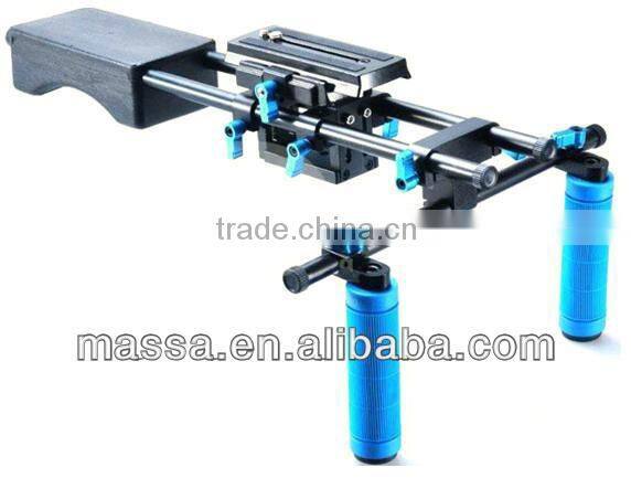 Massa High performance video shoulder rig for DSLR Camera / camcorder