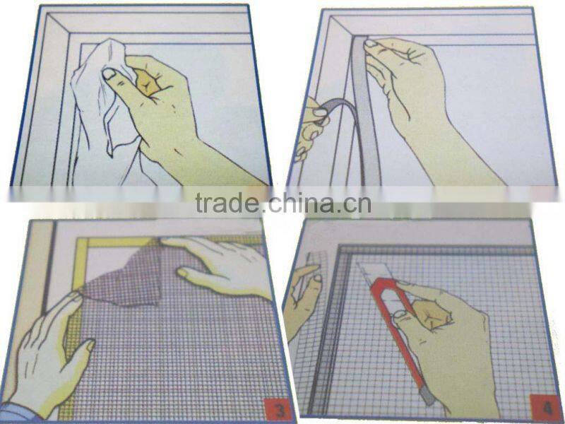 Standard Lamella Fly-screen Door Screen Curtain