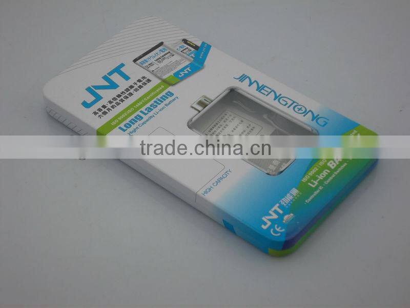 battery tin with round PVC window